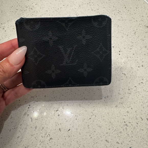 Louis Vuitton Monogram Black Slender Wallet - Picture 1 of 6